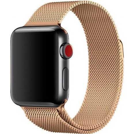 Apple Watch Armband Fiore - Milanese - Roségold