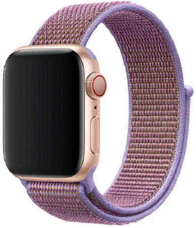 Apple Watch Armband Nexora - gewebt - Nylon - Lila
