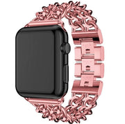 Apple Watch Cowboy Armband - Edelstahl - Rosarot