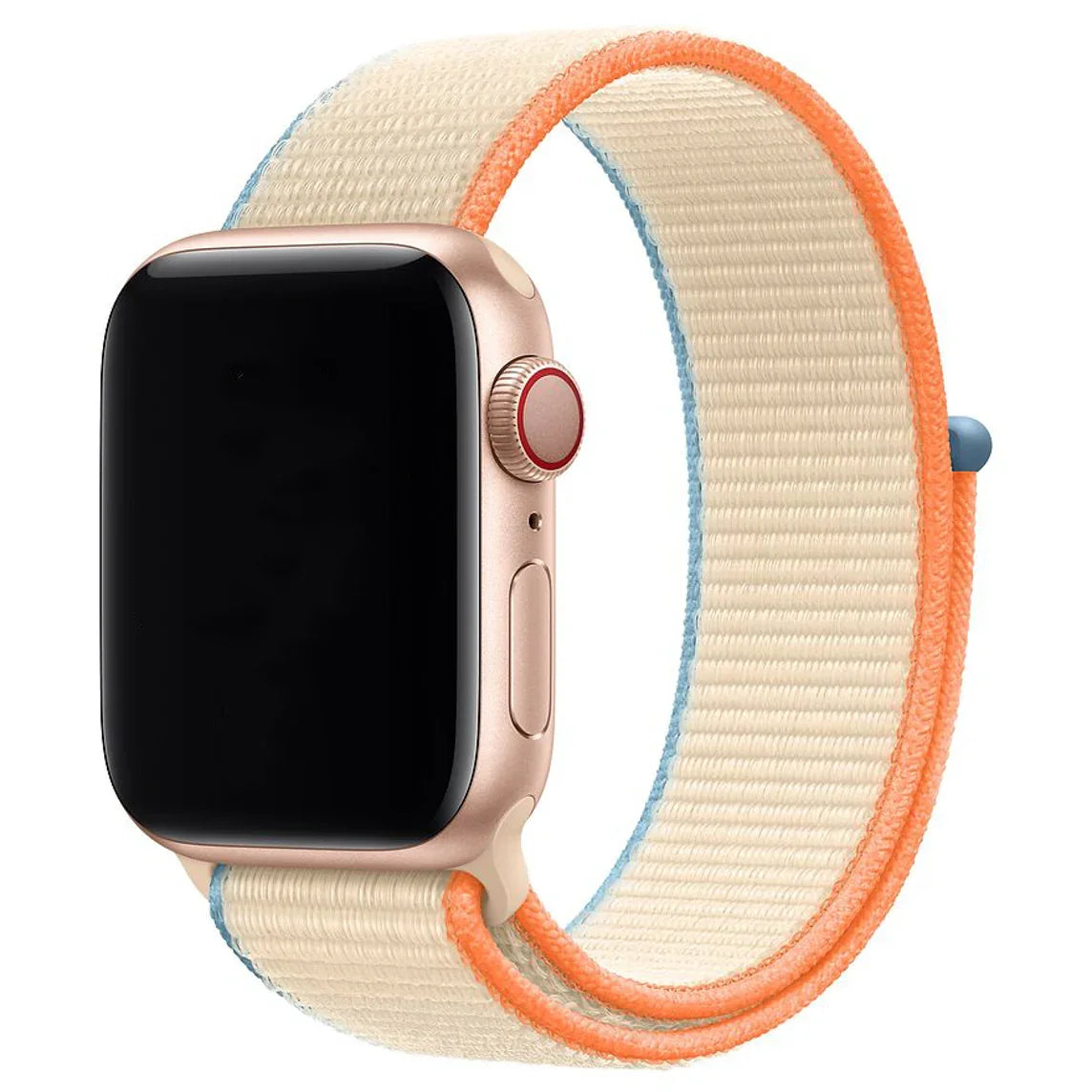 Apple Watch Armband – geflochten – Nylon – Creme
