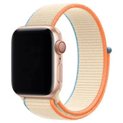 Apple Watch Armband – geflochten – Nylon – Creme