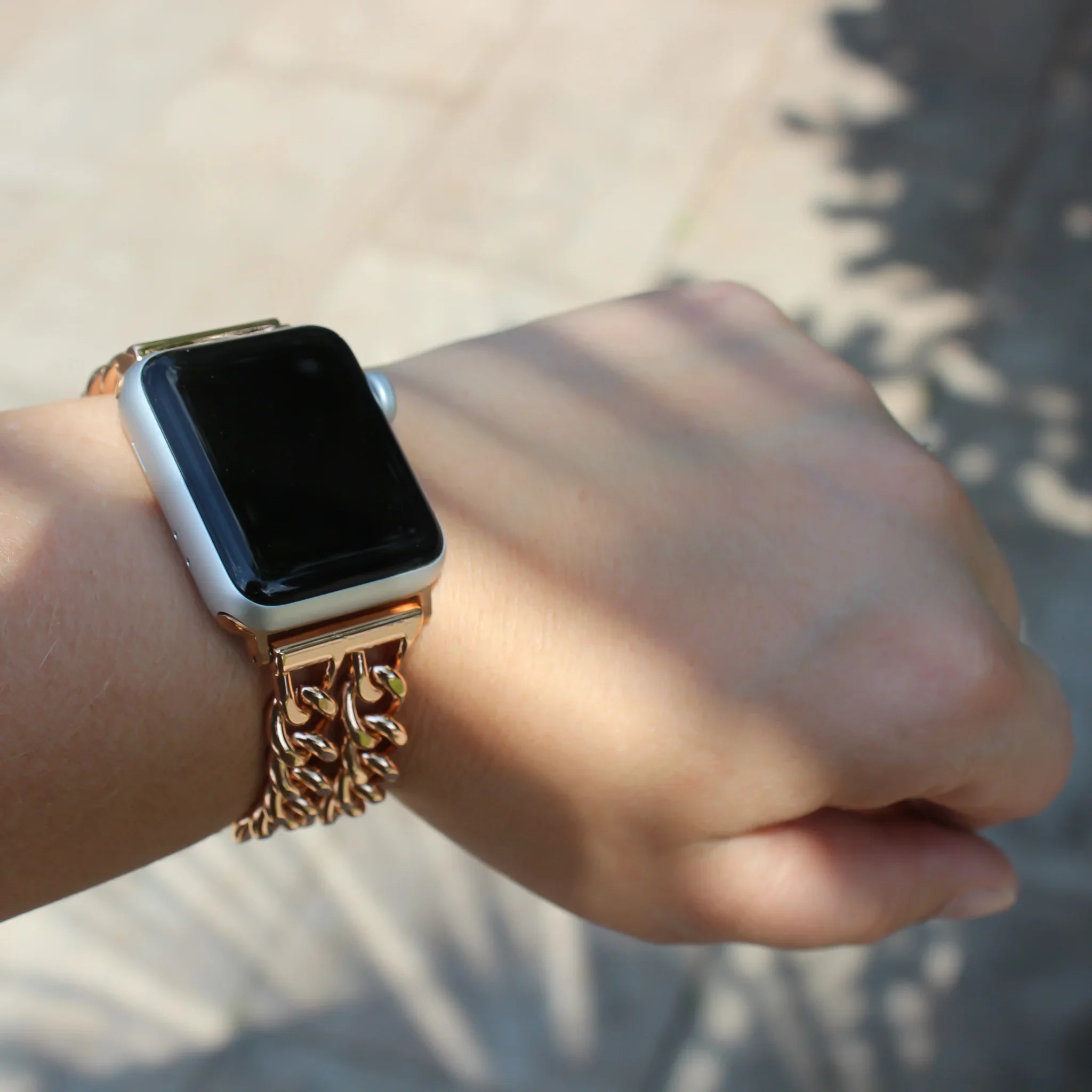 Apple Watch Cowboy Armband - Edelstahl - Roségold