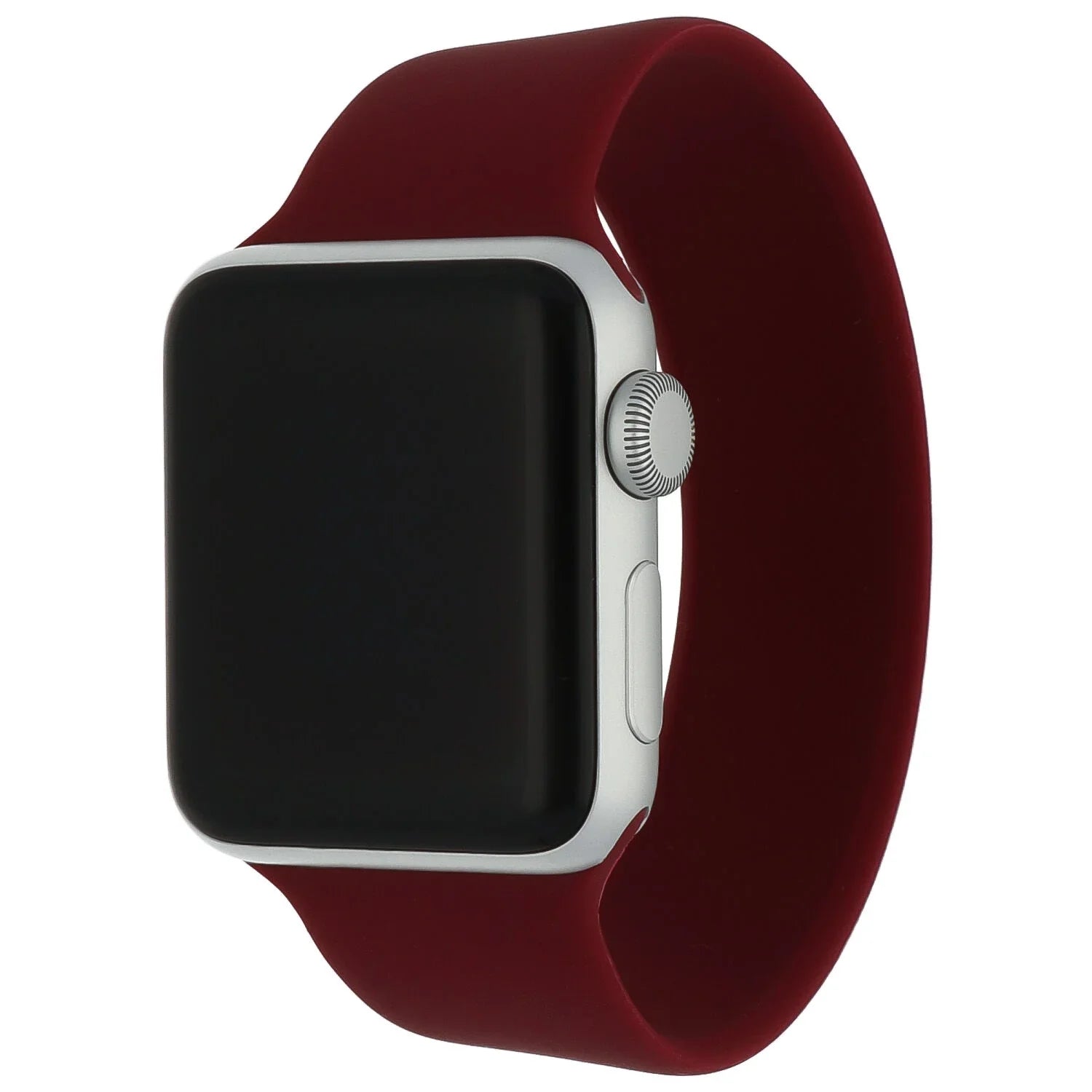 Apple Watch Armband – Silikon – Solo Loop – Weinrot