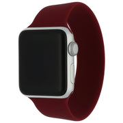Apple Watch Armband – Silikon – Solo Loop – Weinrot