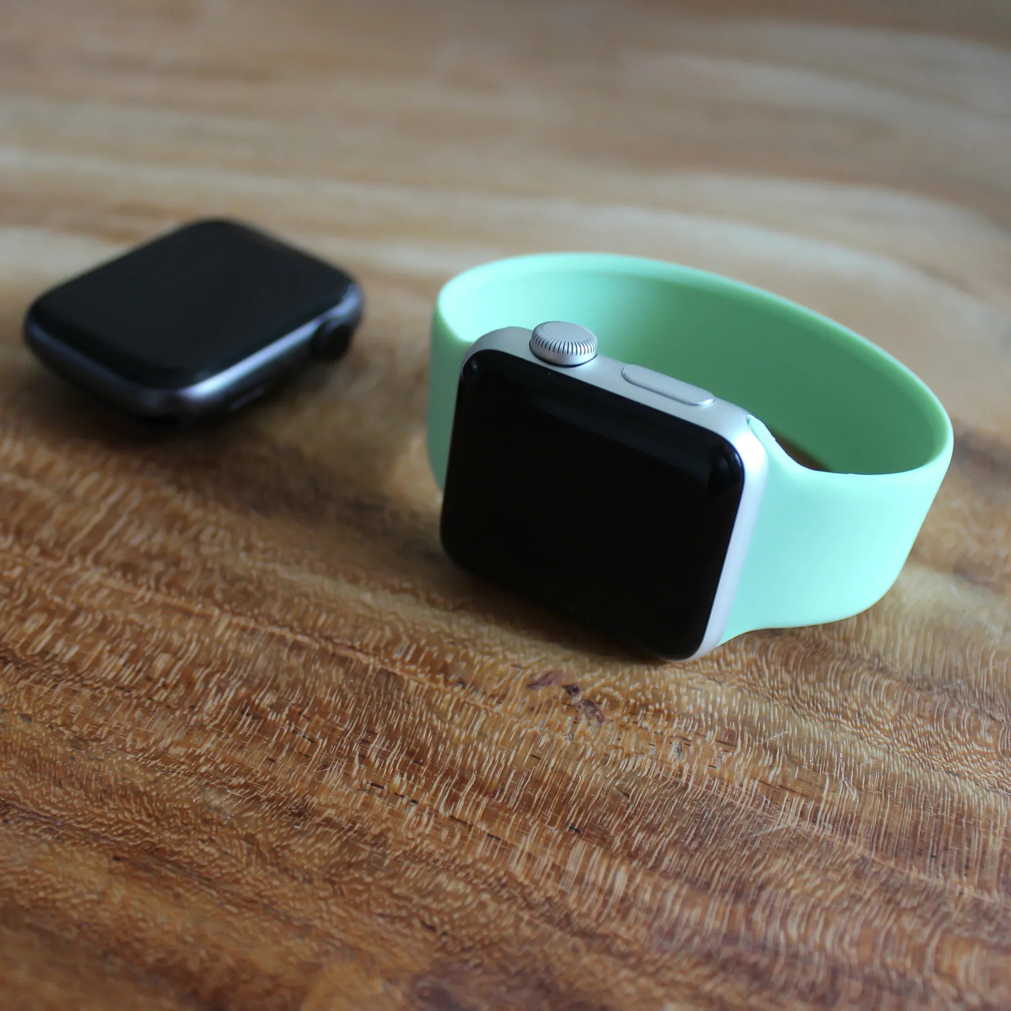 Apple Watch Armband - Silikon - Solo Loop - Pistazie