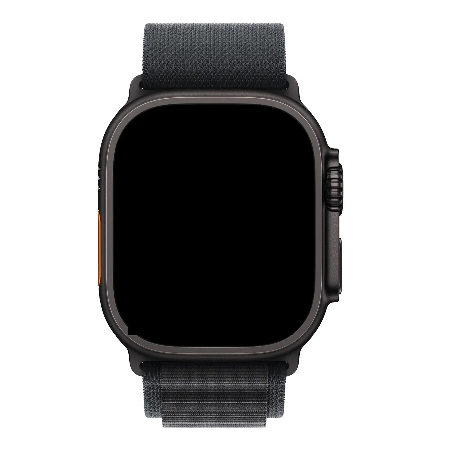 Apple Watch Armband Alpine – Nylon – Schwarz – Schwarz