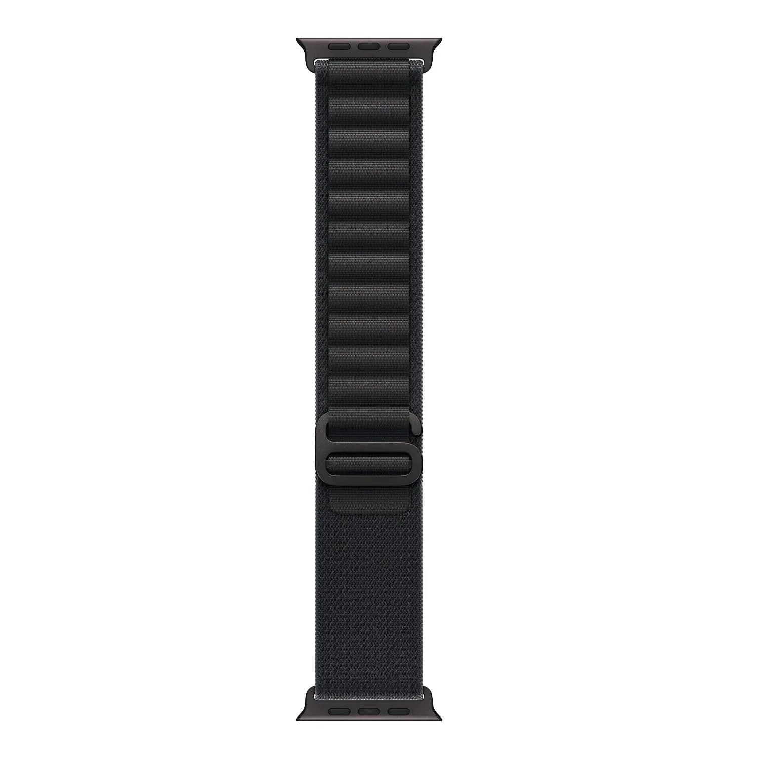 Apple Watch Armband Alpine – Nylon – Schwarz – Schwarz