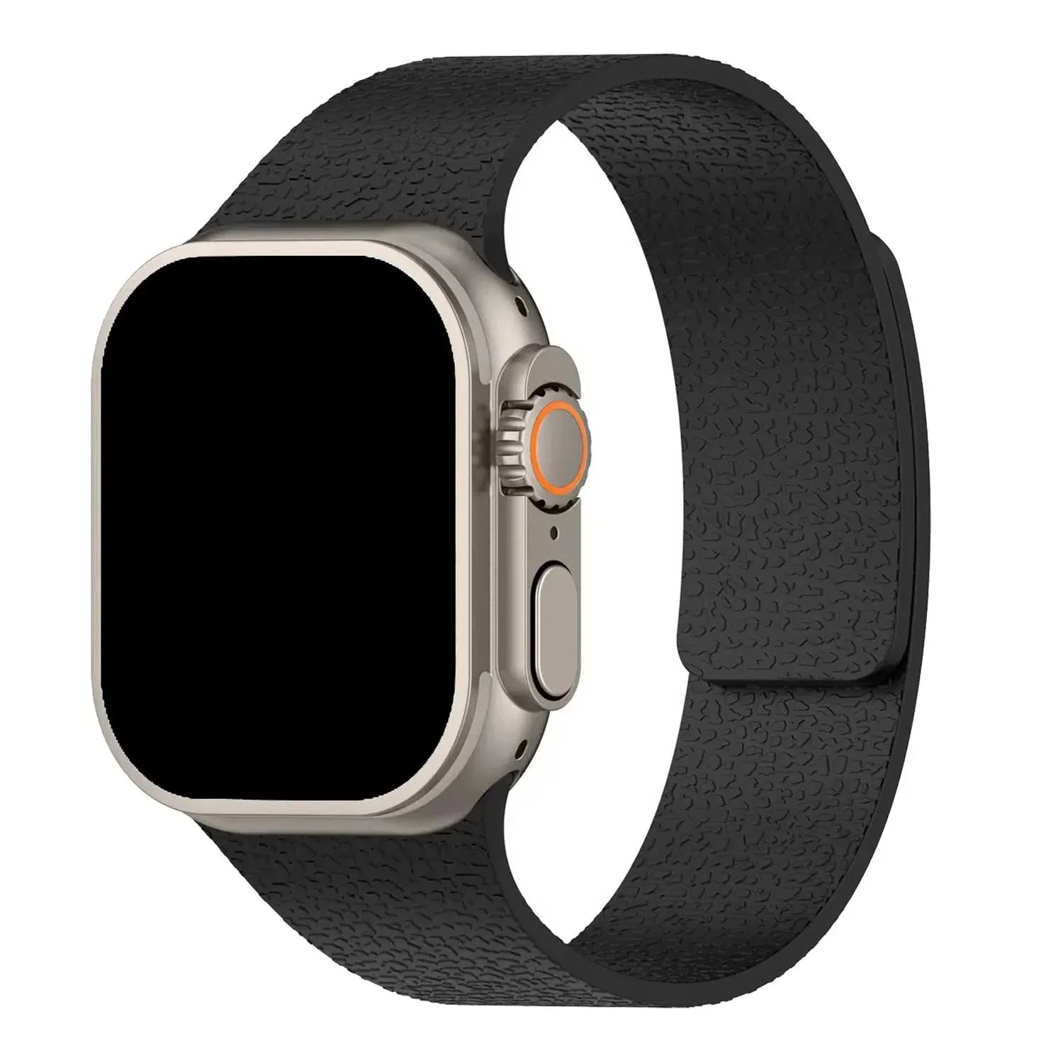 Apple Watch Armband Lunari – Silikon – Schwarz