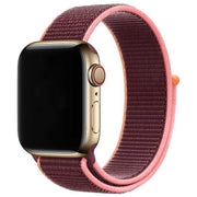 Apple Watch Armband - geflochten - Nylon - Pflaume