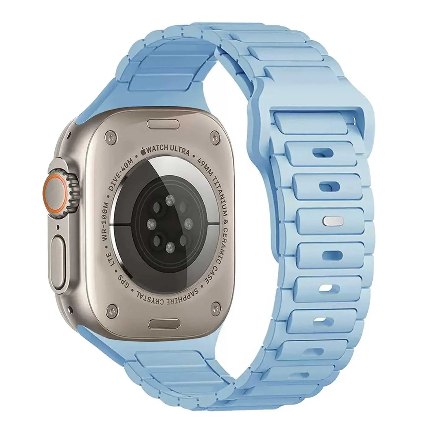 Apple Watch Armband Raveo - Silikon - Hellblau