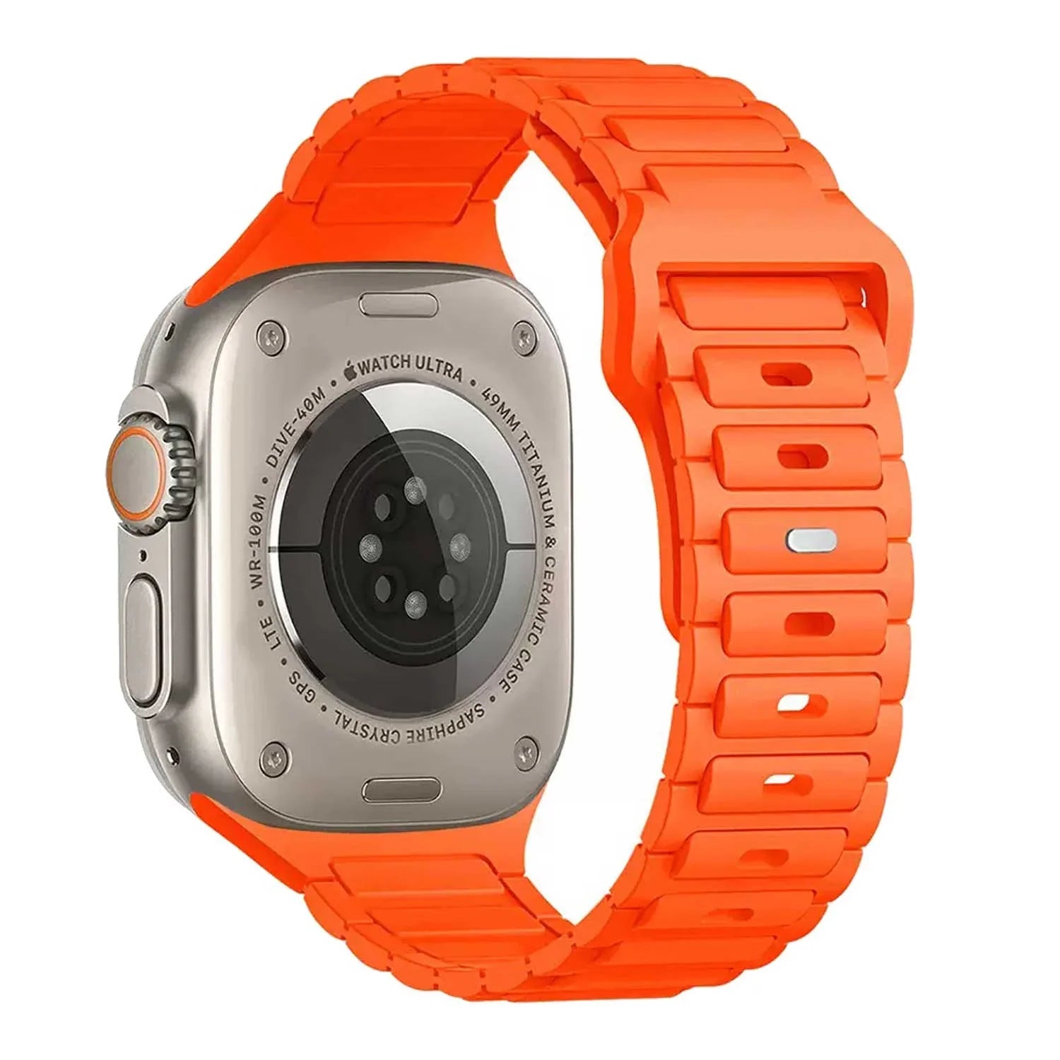 Apple Watch Armband Raveo - Silikon - Orange