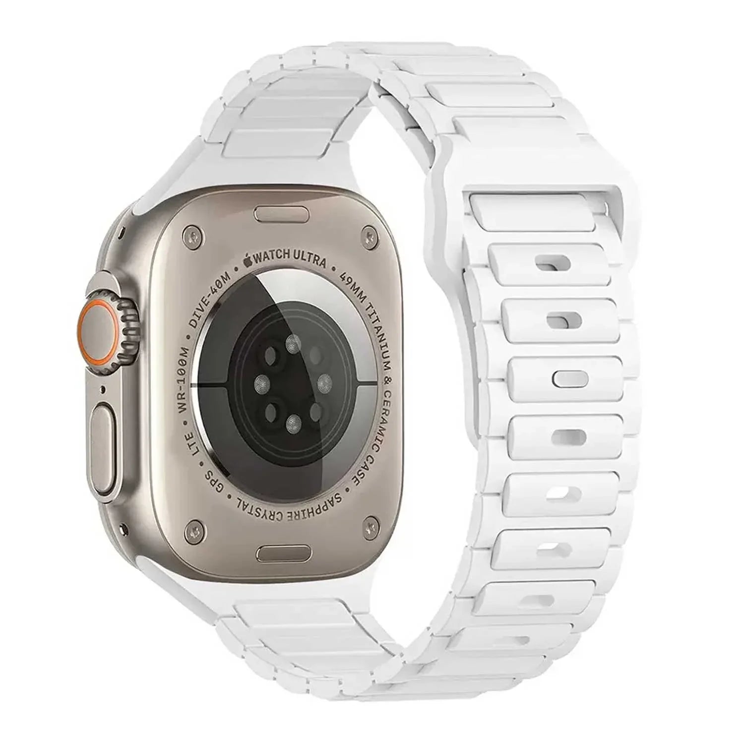 Apple Watch Armband Raveo – Silikon – Weiß
