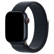 Apple Watch Armband Nexora – gewebt – Nylon – Mitternacht