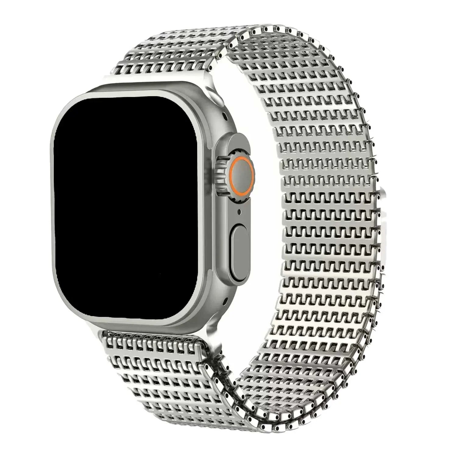 Apple Watch Armband Brava - Stahl - Sternenlicht