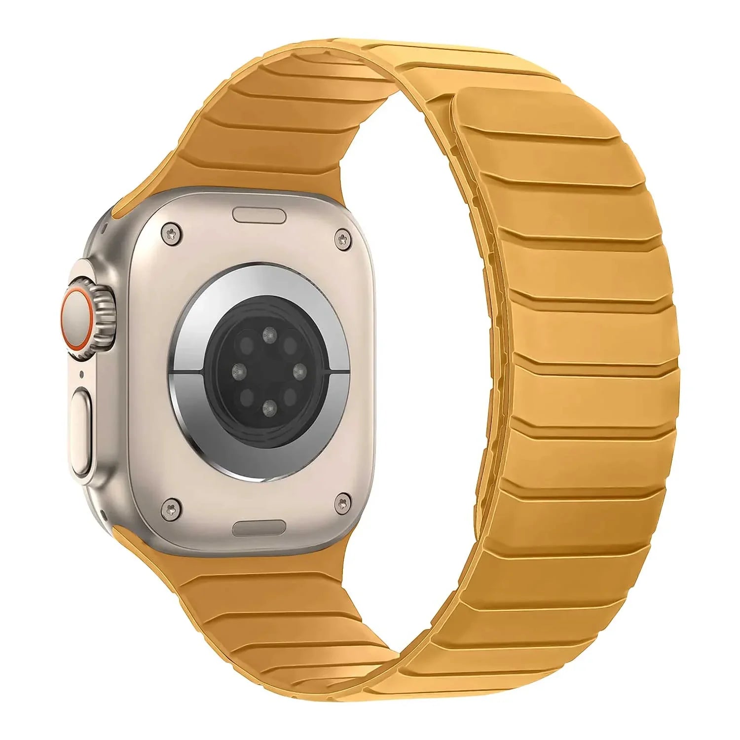 Apple Watch Armband Vetra - Silikon - Gelb