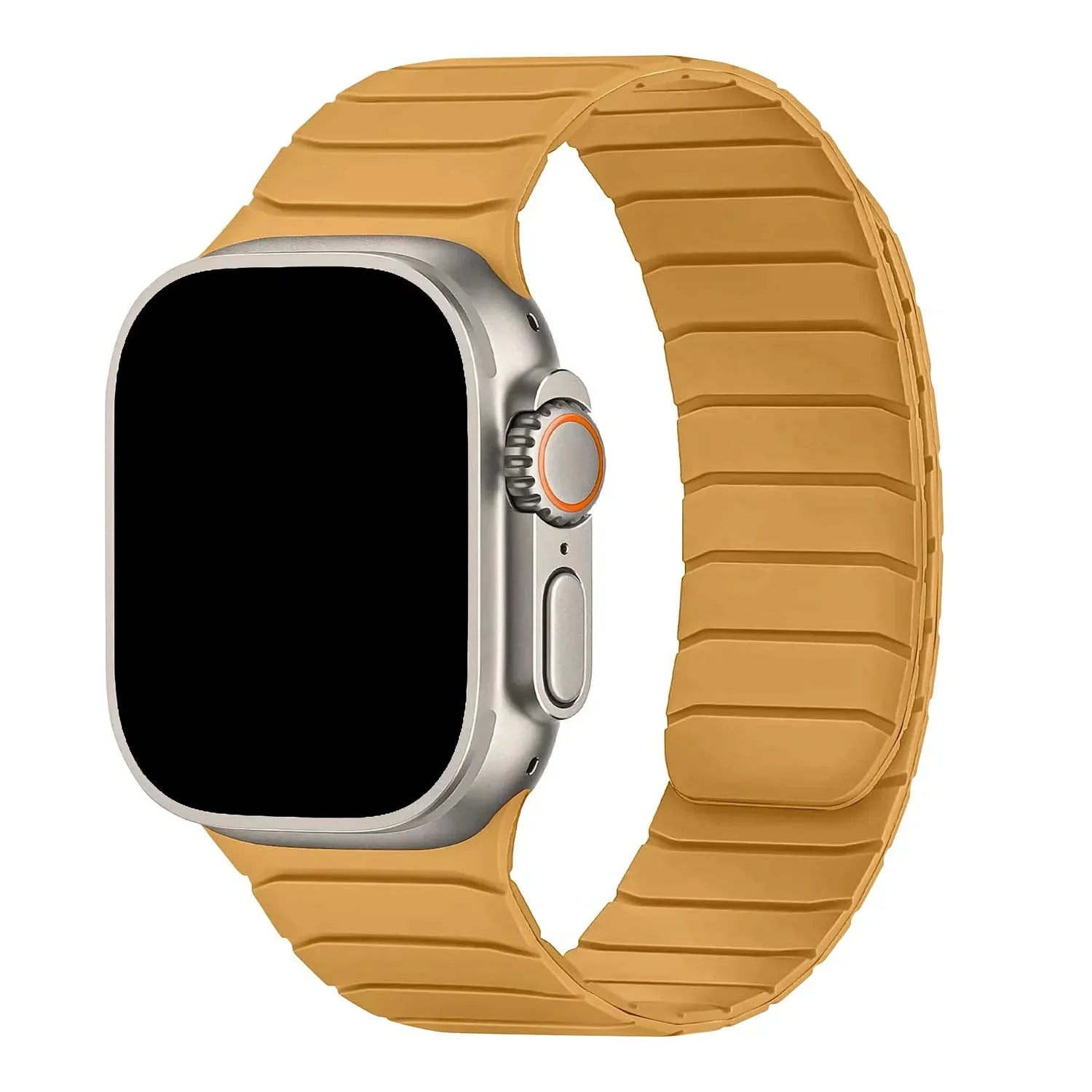Apple Watch Armband Vetra - Silikon - Gelb