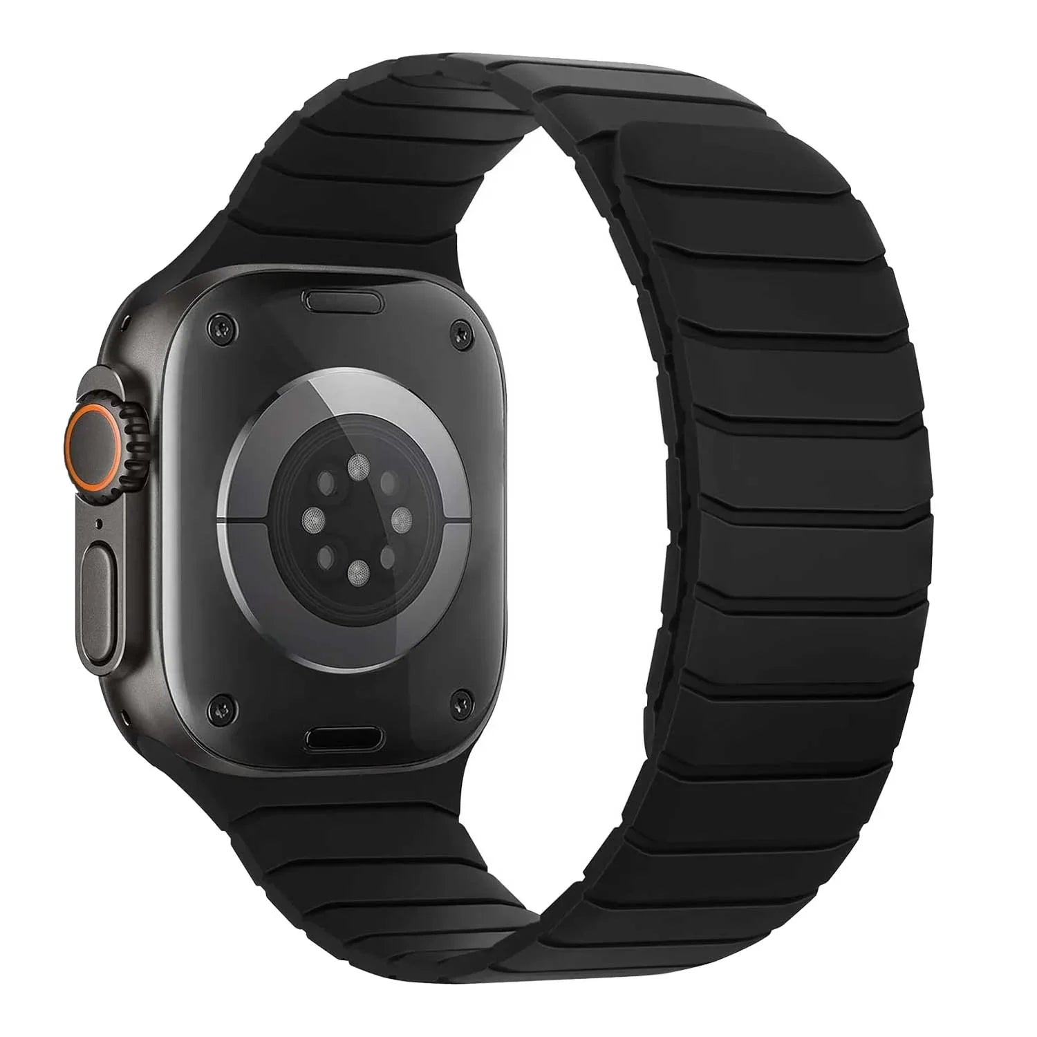 Apple Watch Armband Vetra – Silikon – Schwarz