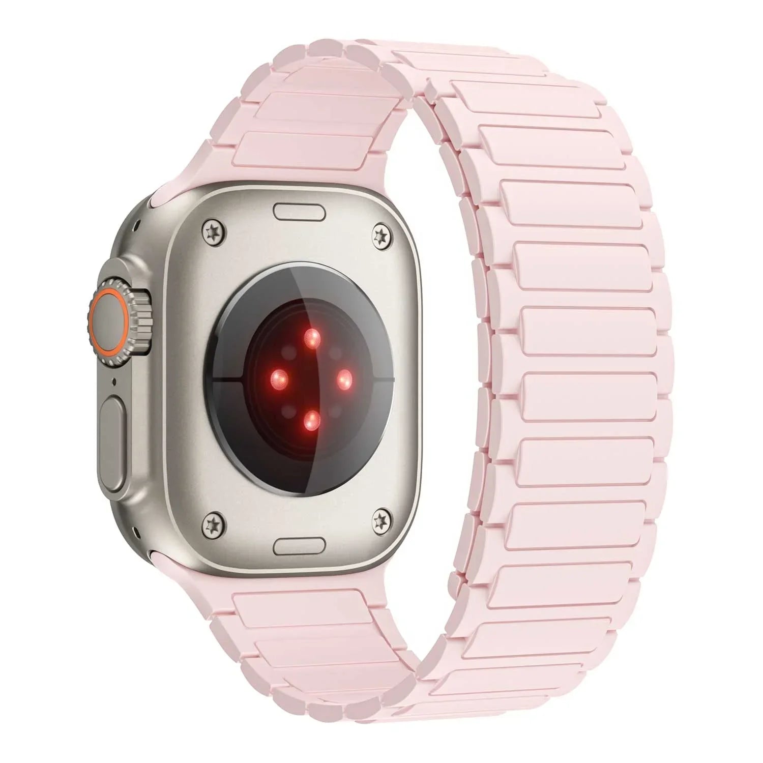 Apple Watch Armband Zyro - Silikon - Hellrosa