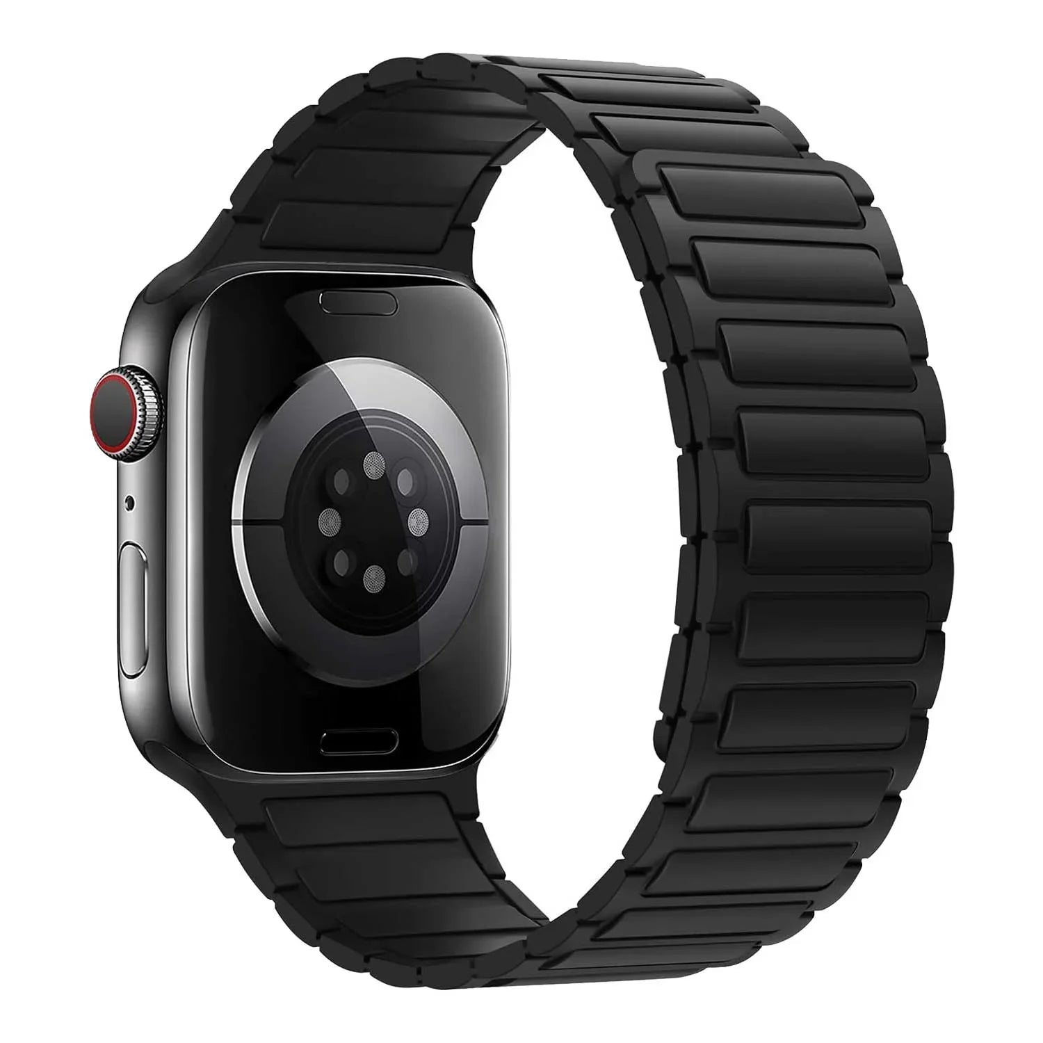 Apple Watch Armband Zyro - Silikon - Schwarz