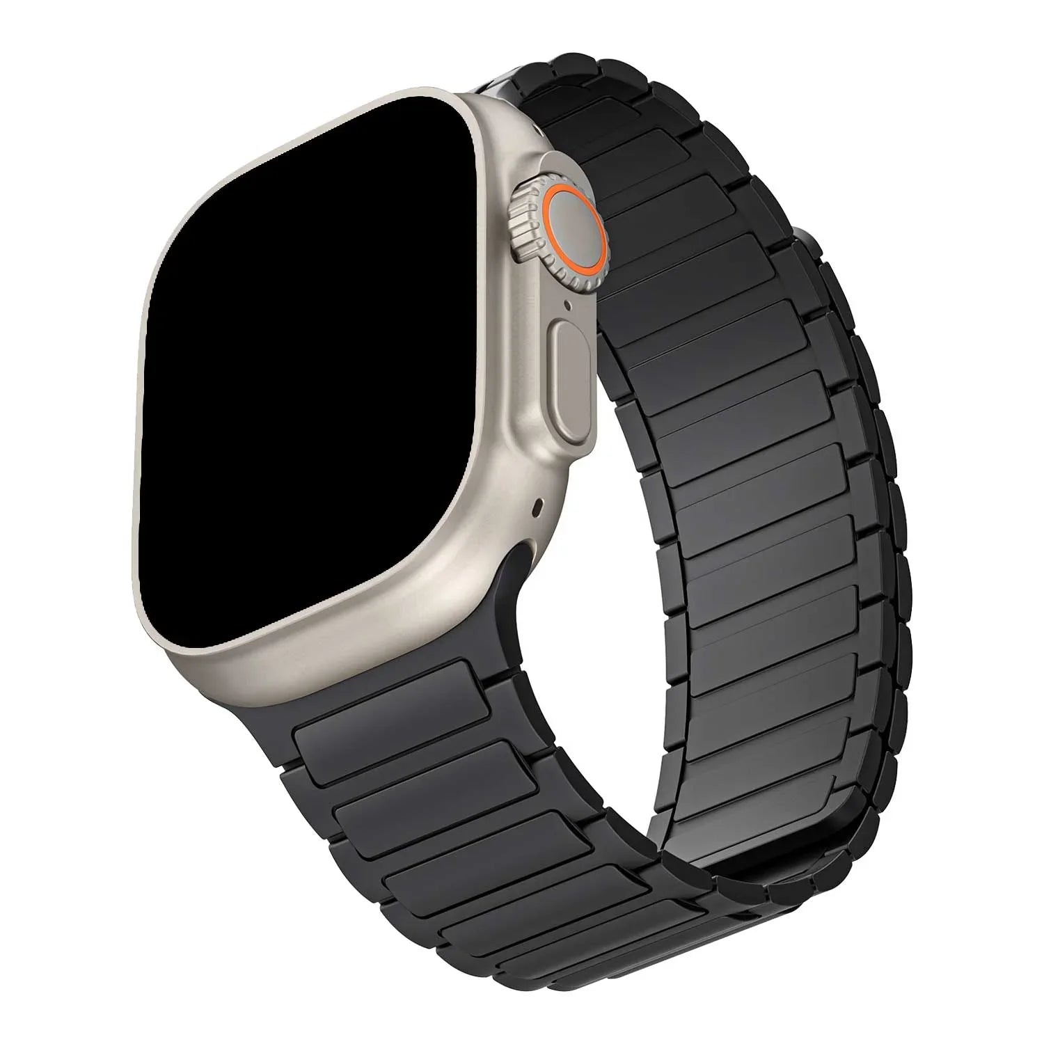 Apple Watch Armband Zyro - Silikon - Schwarz