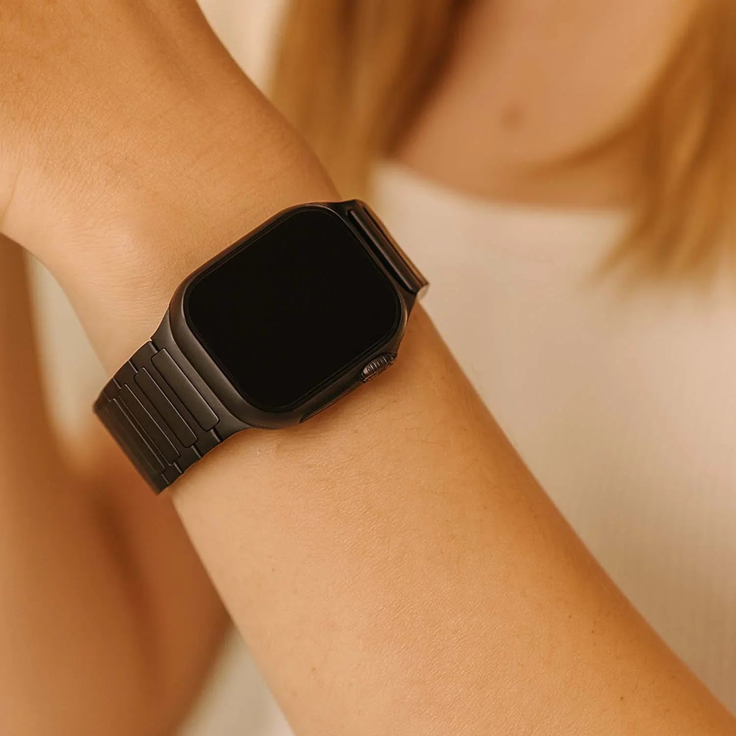 Apple Watch Armband Zyro - Silikon - Schwarz