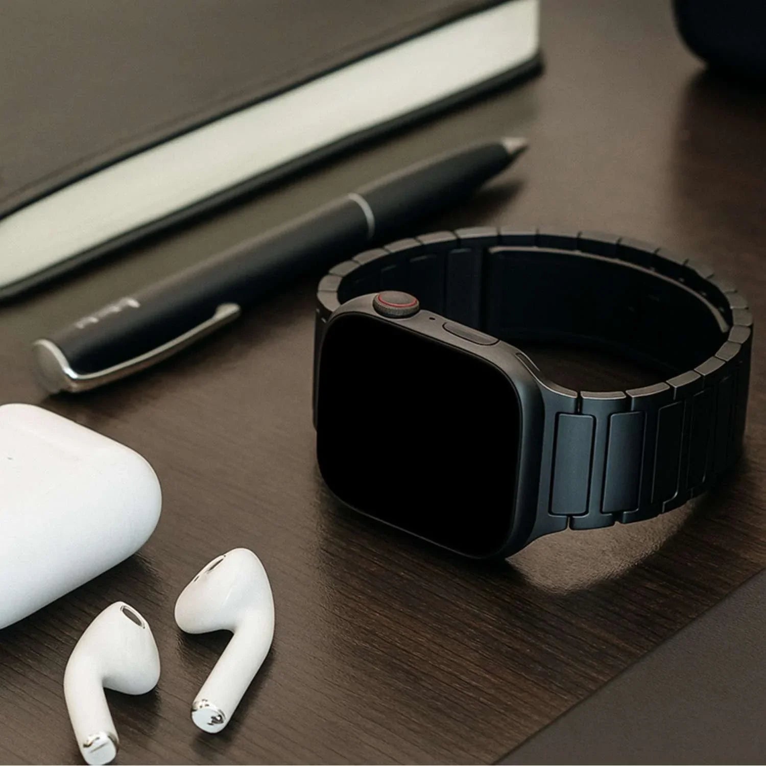 Apple Watch Armband Zyro - Silikon - Schwarz
