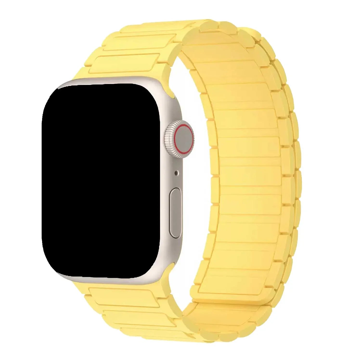 Apple Watch Armband Zyro - Silikon - Gelb