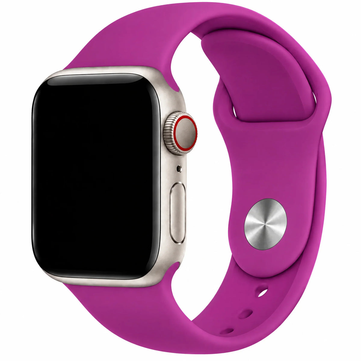 Apple Watch Armband Autumn - Silikon - Magenta