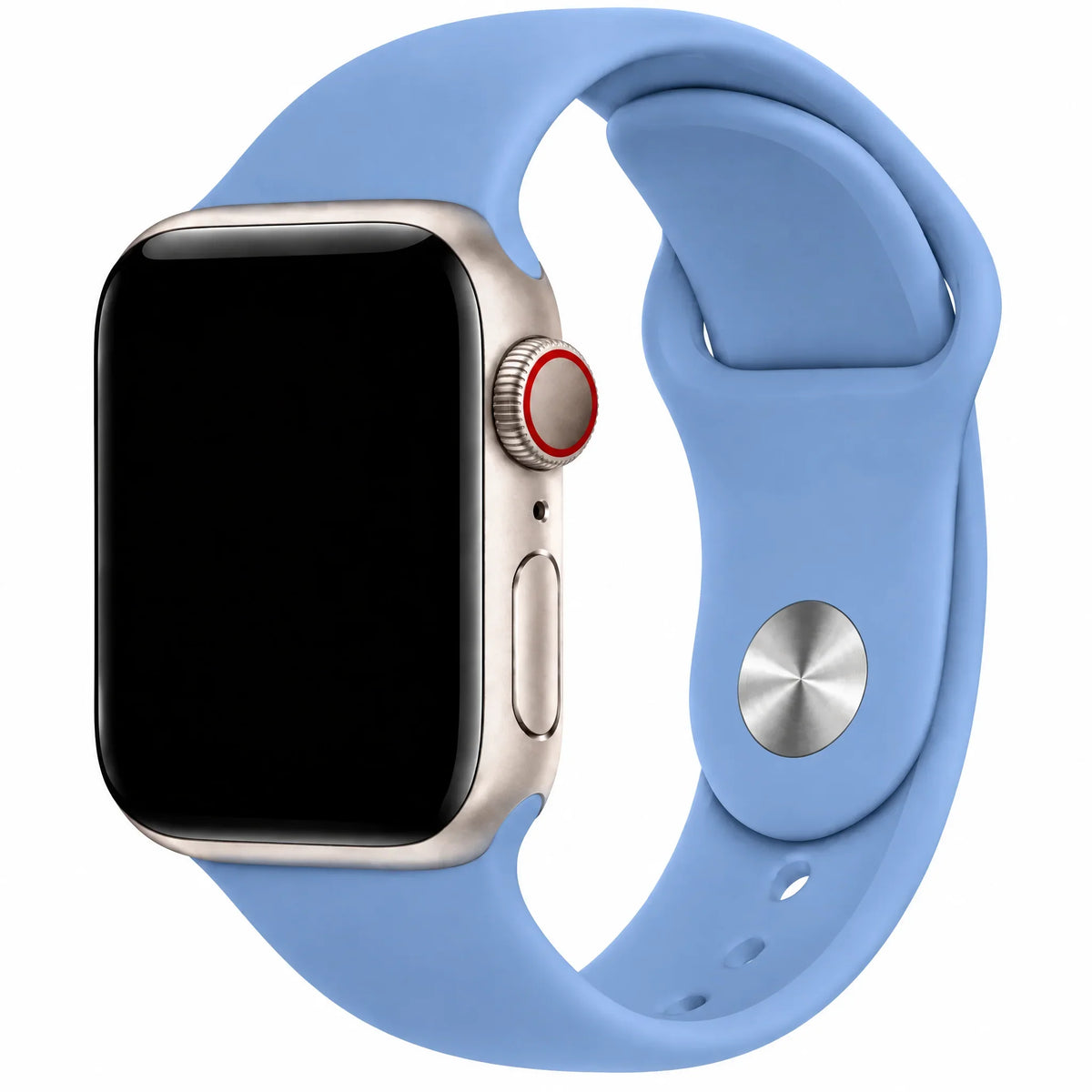Apple Watch Armband Autumn - Silikon - Hyazinthenblau