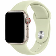 Apple Watch Armband Autumn - Silikon - Agavengrün
