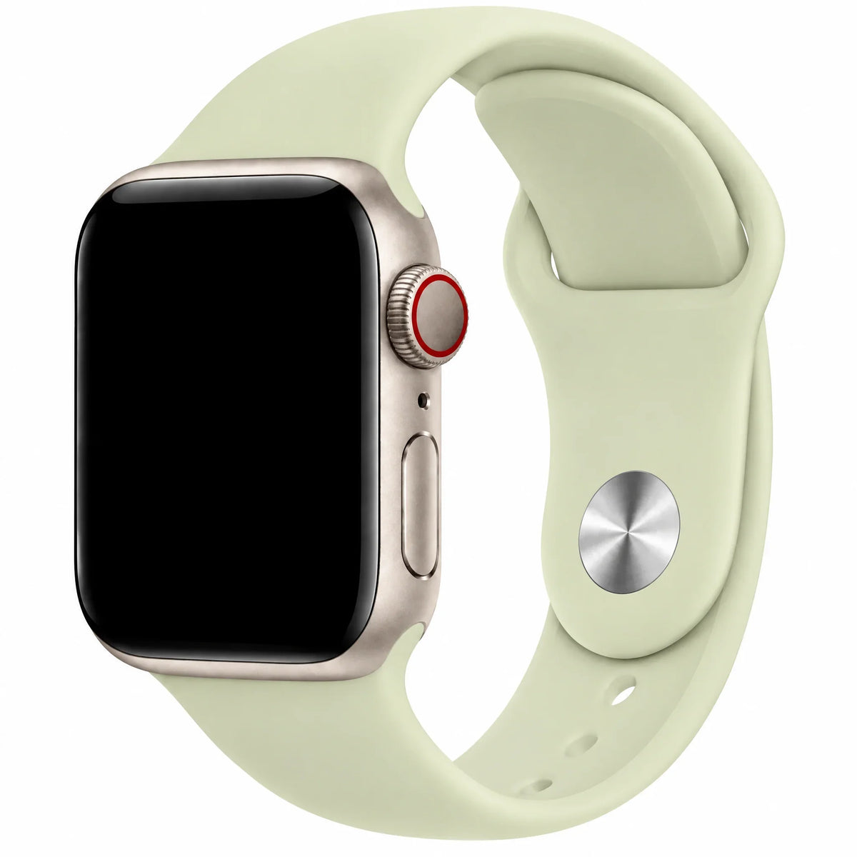 Apple Watch Armband Autumn - Silikon - Agavengrün