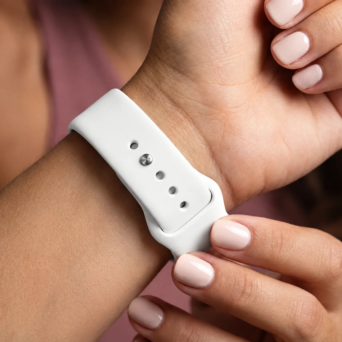 Apple Watch Armband Autumn - Silikon - Sand