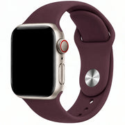 Apple Watch Armband Autumn - Silikon - Burgunder