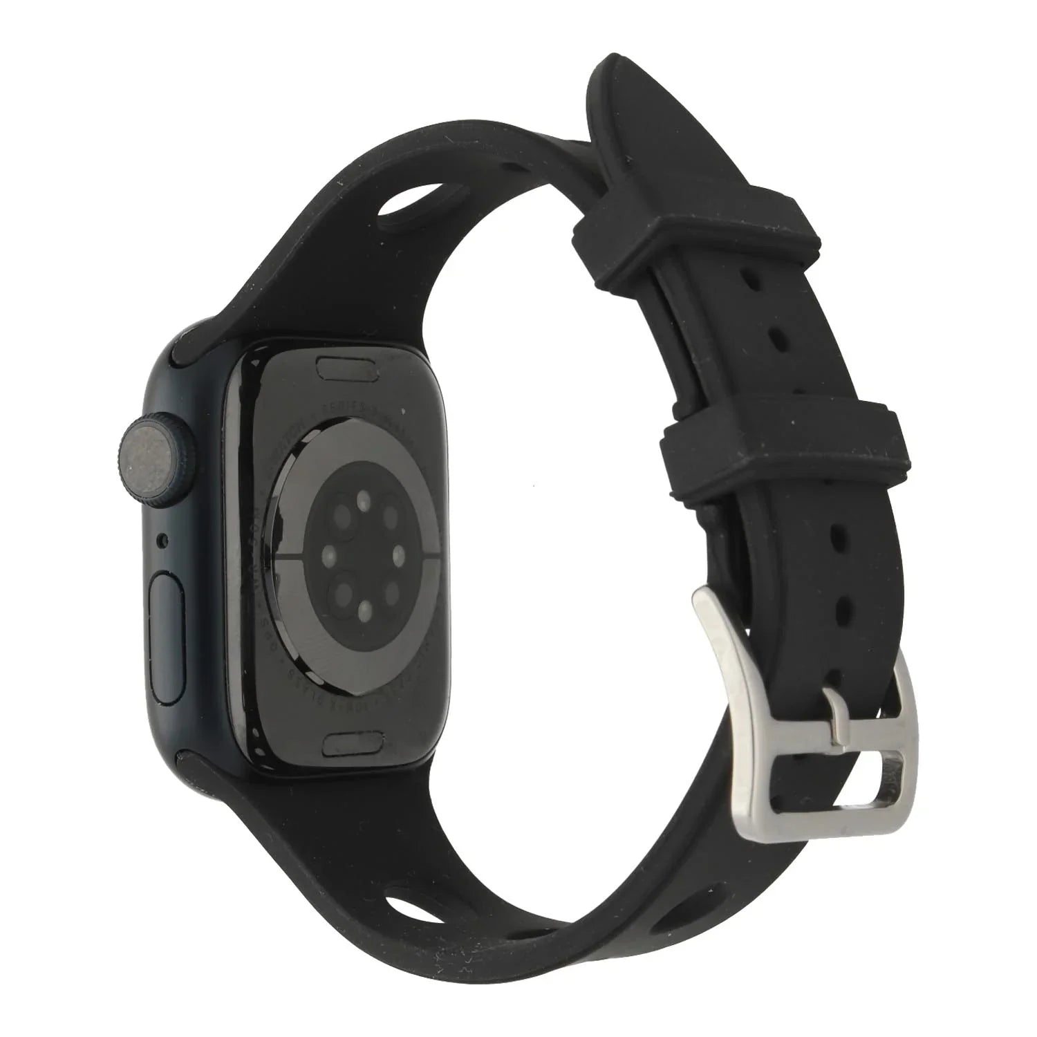Apple Watch Armband Evelor - Silikon - Schwarz