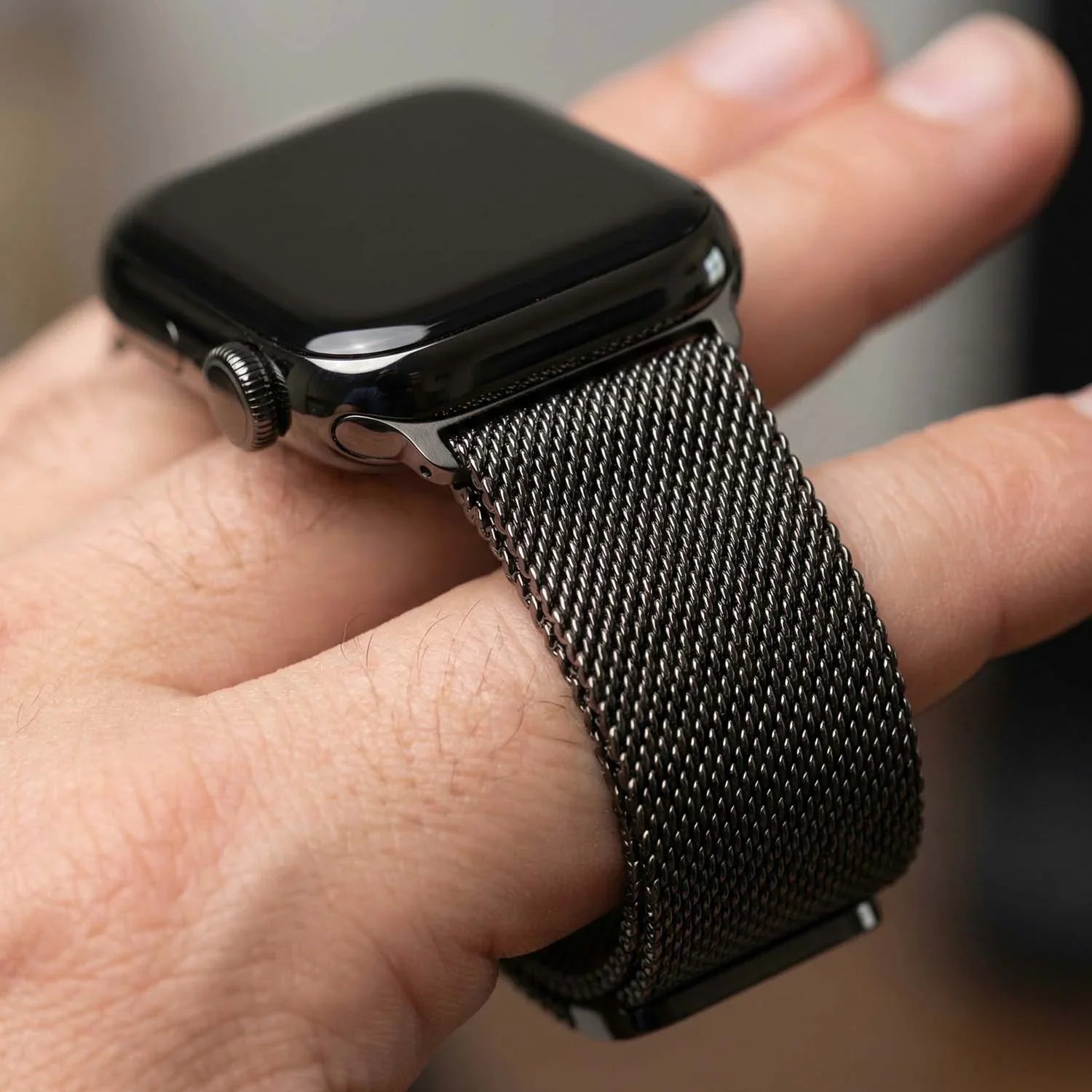 Apple Watch Armband Fiore – Milanese – Schiefer