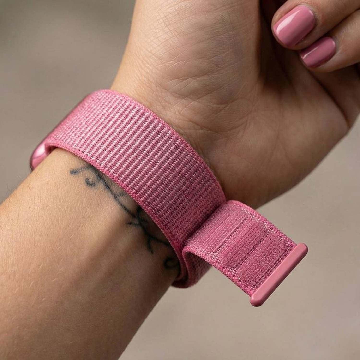Apple Watch Armband Flyne - geflochten - Nylon - Drachenfrucht