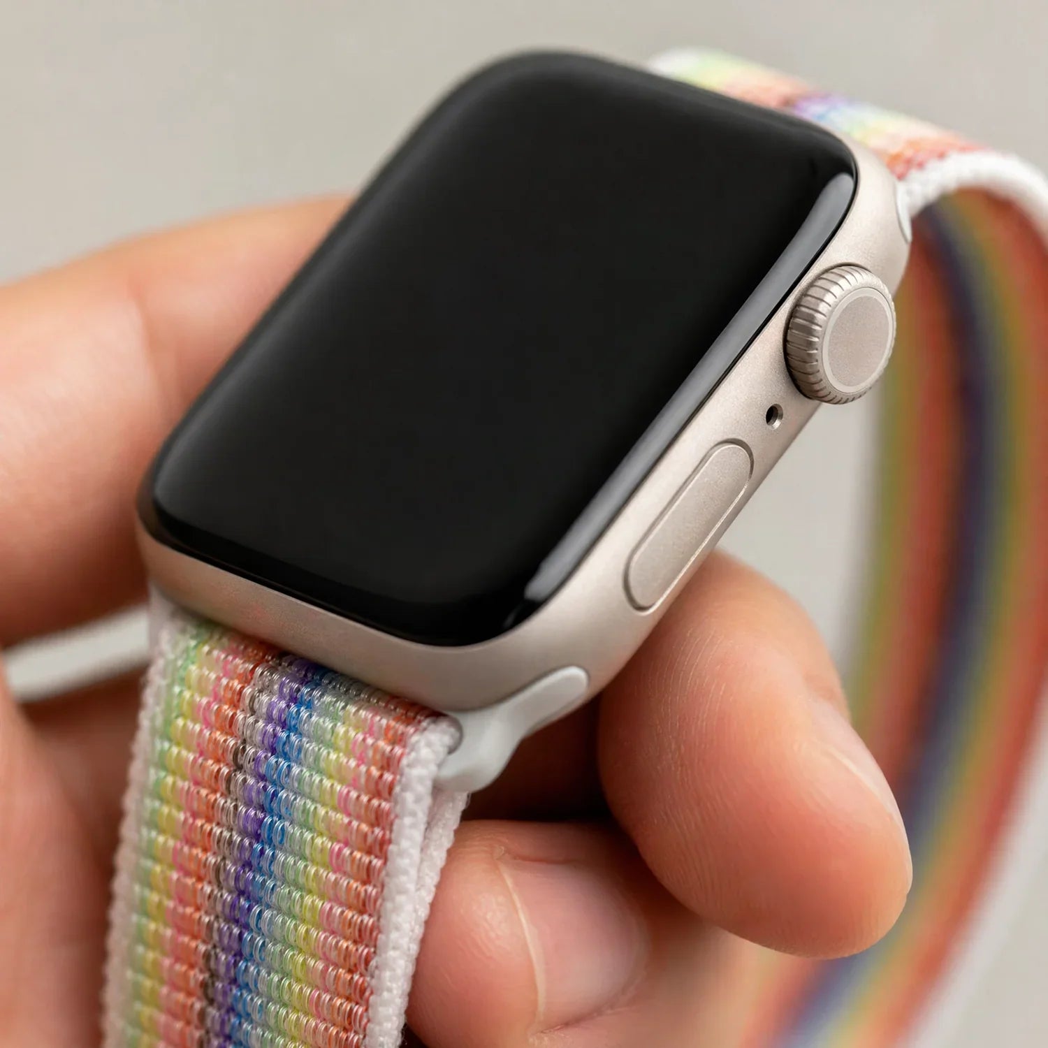 Apple Watch Armband Flyne – gewebt – Nylon – Pride 2026