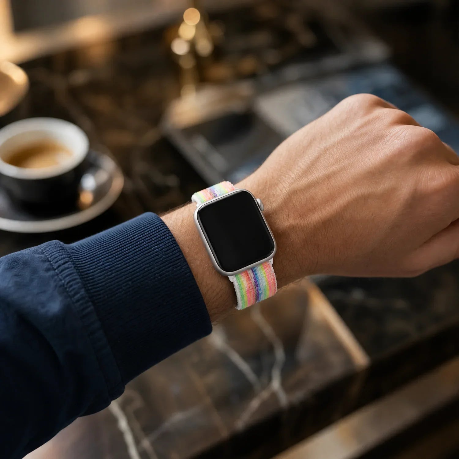 Apple Watch Armband Flyne – gewebt – Nylon – Pride 2026
