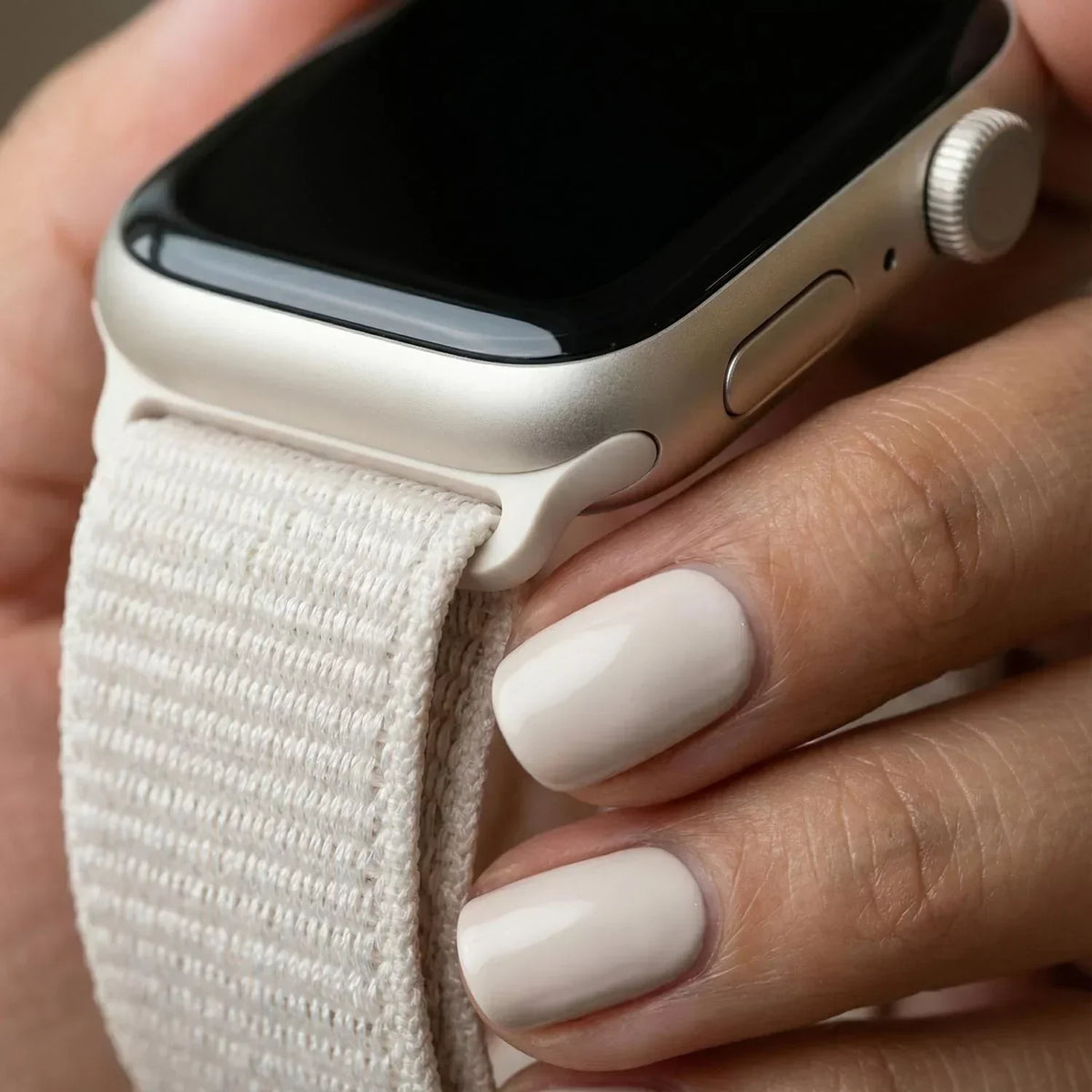 Apple Watch Armband Flyne - gewebt - Nylon - Polarstern
