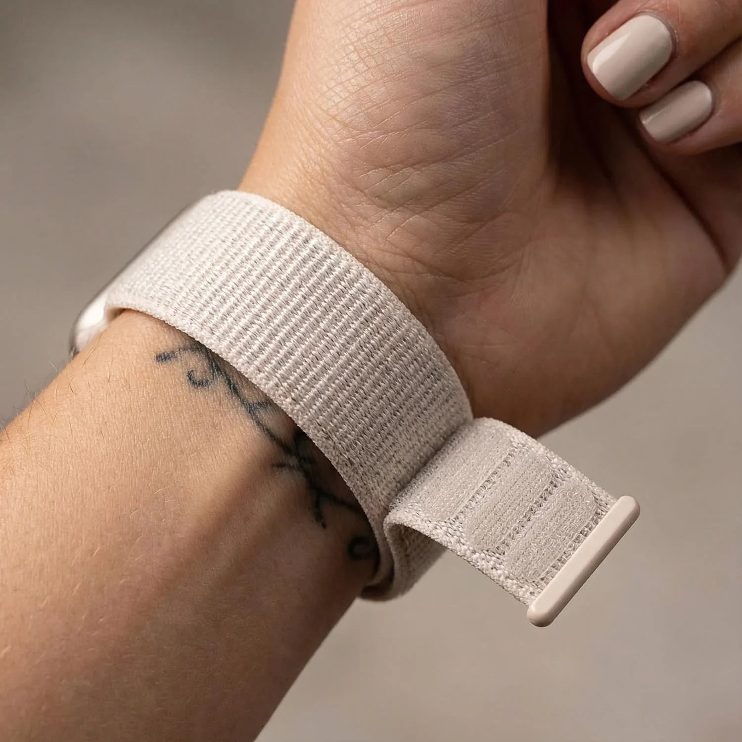 Apple Watch Armband Flyne - gewebt - Nylon - Polarstern