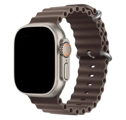 Apple Watch Armband Ocean – Silikon – Küstengrau