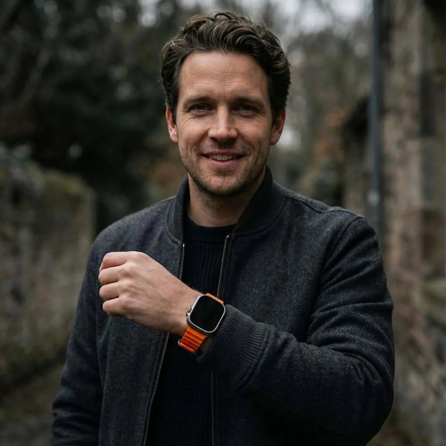 Apple Watch Armband Ocean – Silikon – Orange