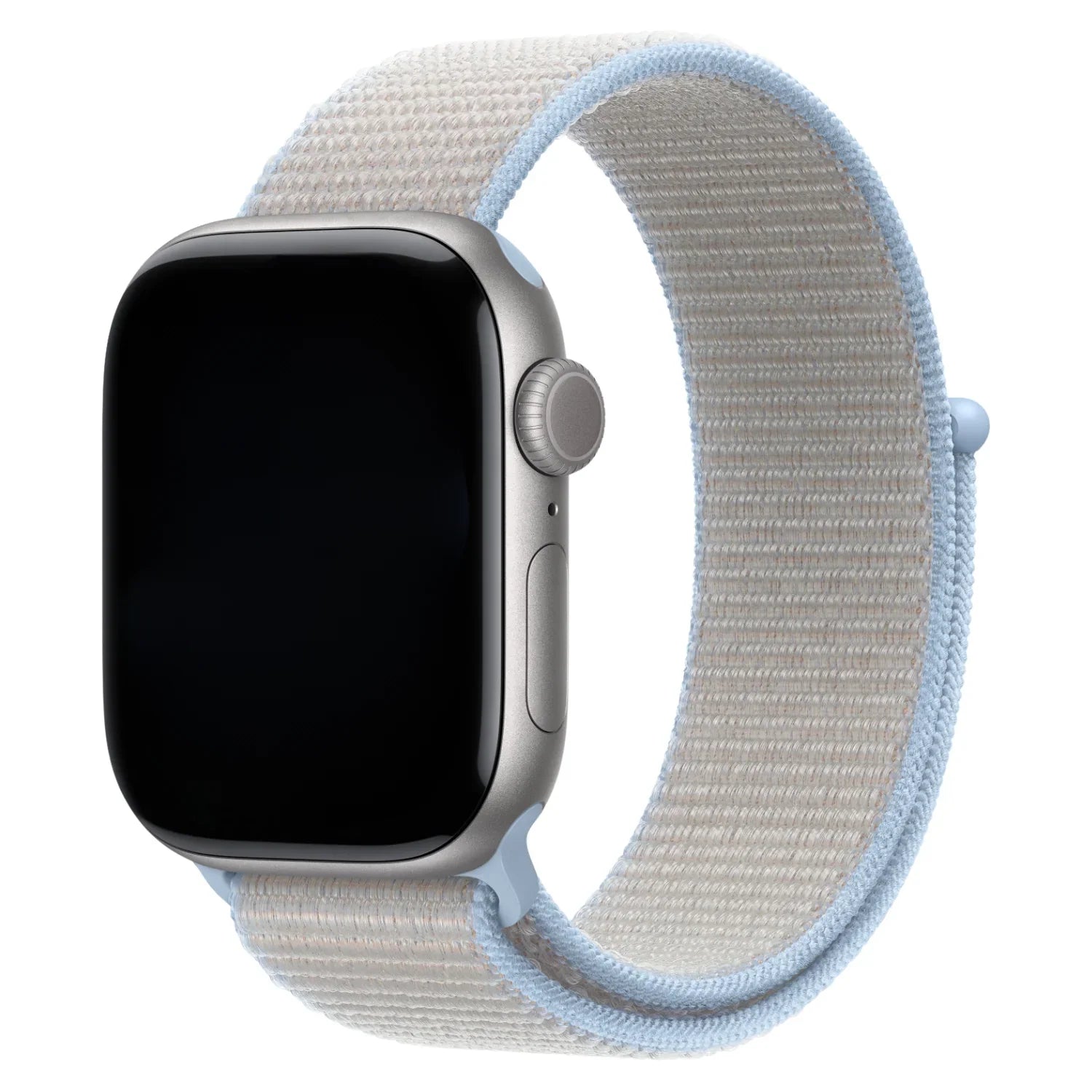 Apple Watch Armband Flyne – gewebt – Nylon – Graublau