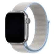 Apple Watch Armband Flyne – gewebt – Nylon – Graublau