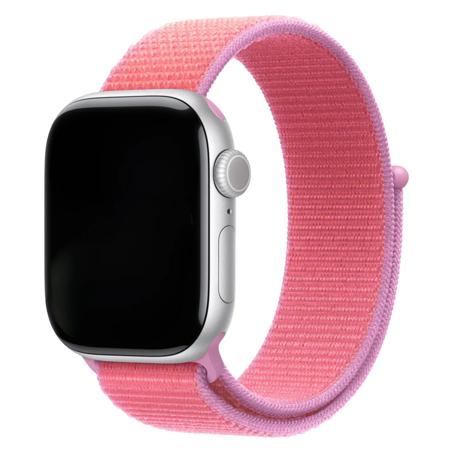 Apple Watch Armband Flyne – gewebt – Nylon – Guavepink