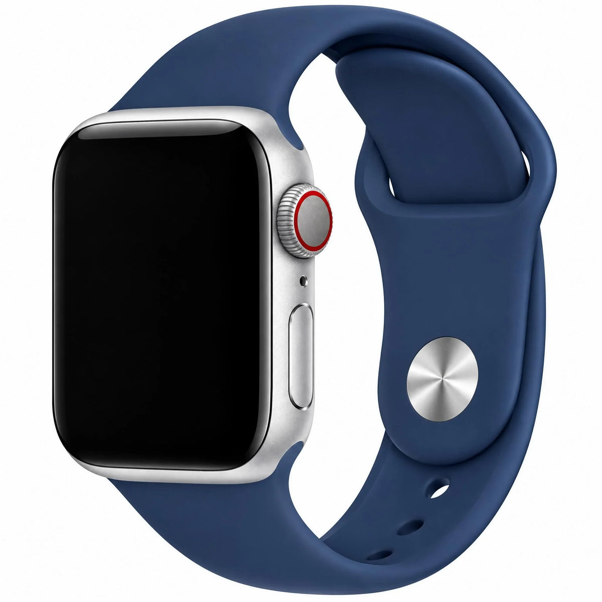 Apple Watch Armband Ovaro - Silikon - Denimblau