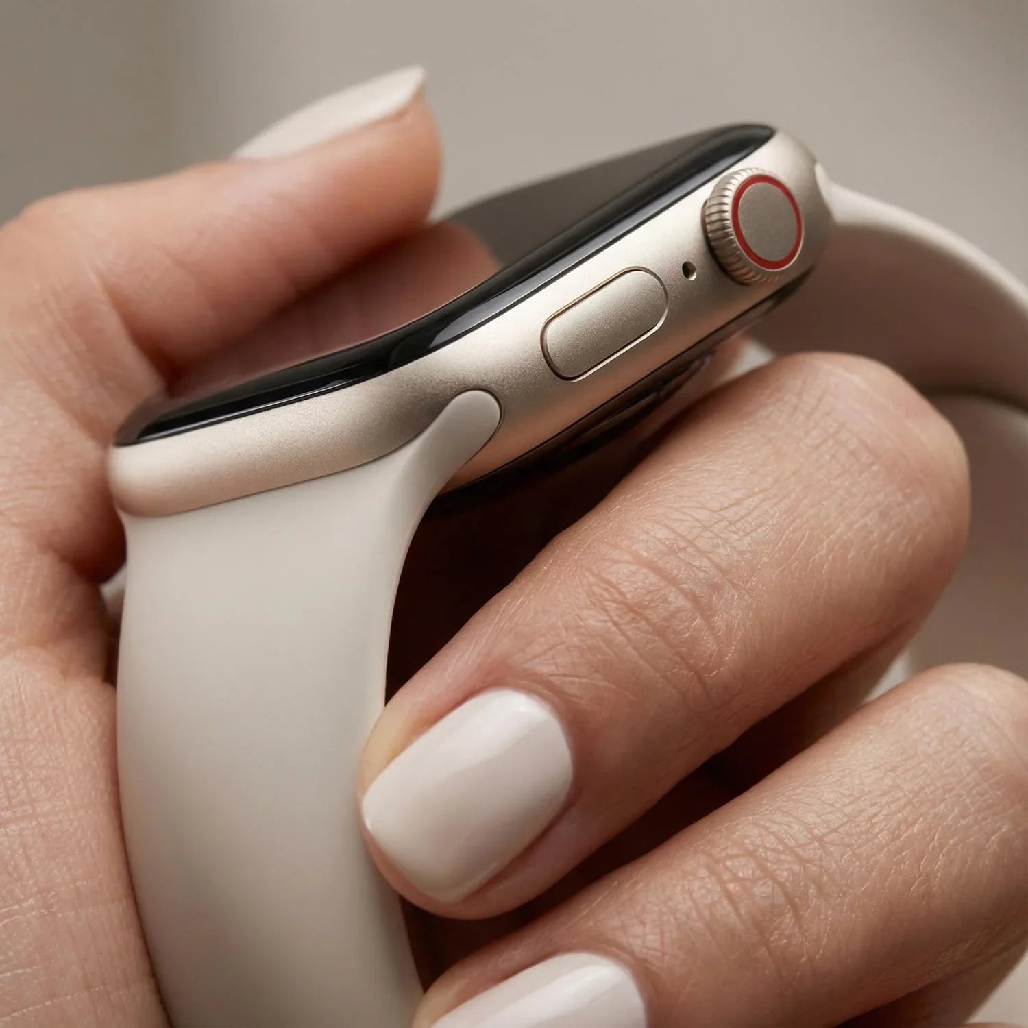 Apple Watch Armband Ovaro - Silikon - Polarstern