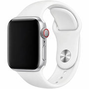 Apple Watch Armband Ovaro – Silikon – Weiß