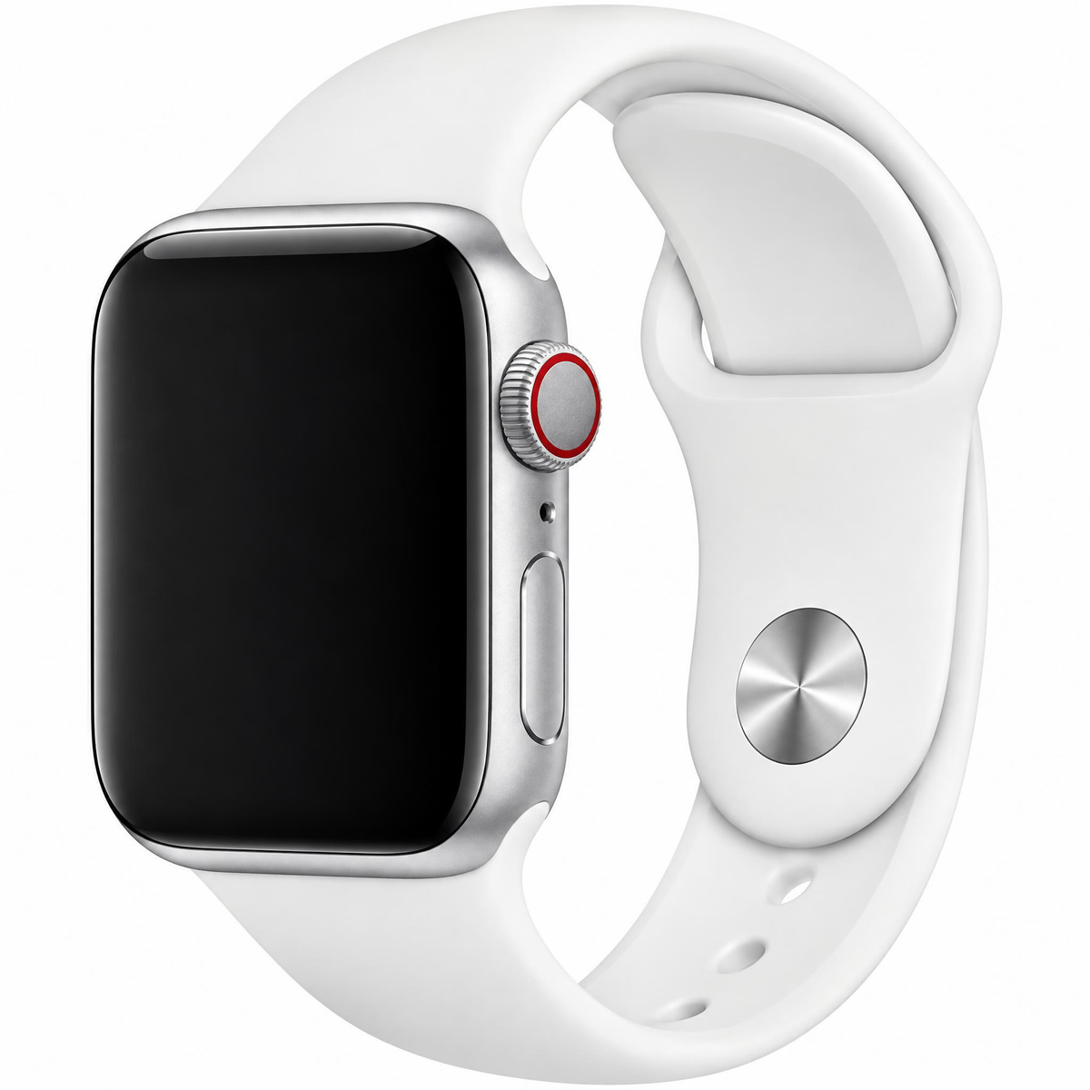 Apple Watch Armband Ovaro – Silikon – Weiß