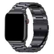 Apple Watch Armband Rivaro - Stahl - Schwarz